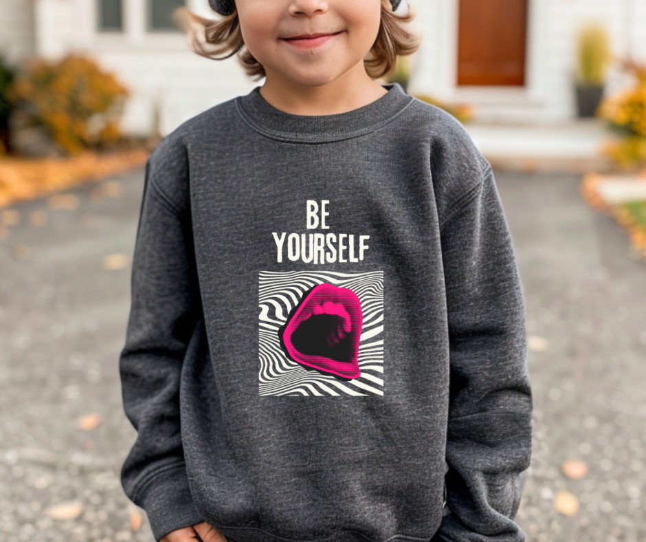 Be Yourself | Youth crewneck sweatshirt