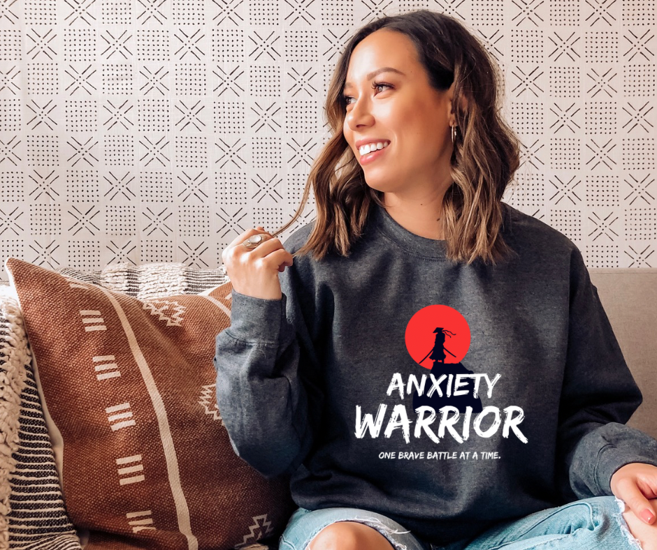 Anxiety Warrior | Adult Unisex Sweatshirt