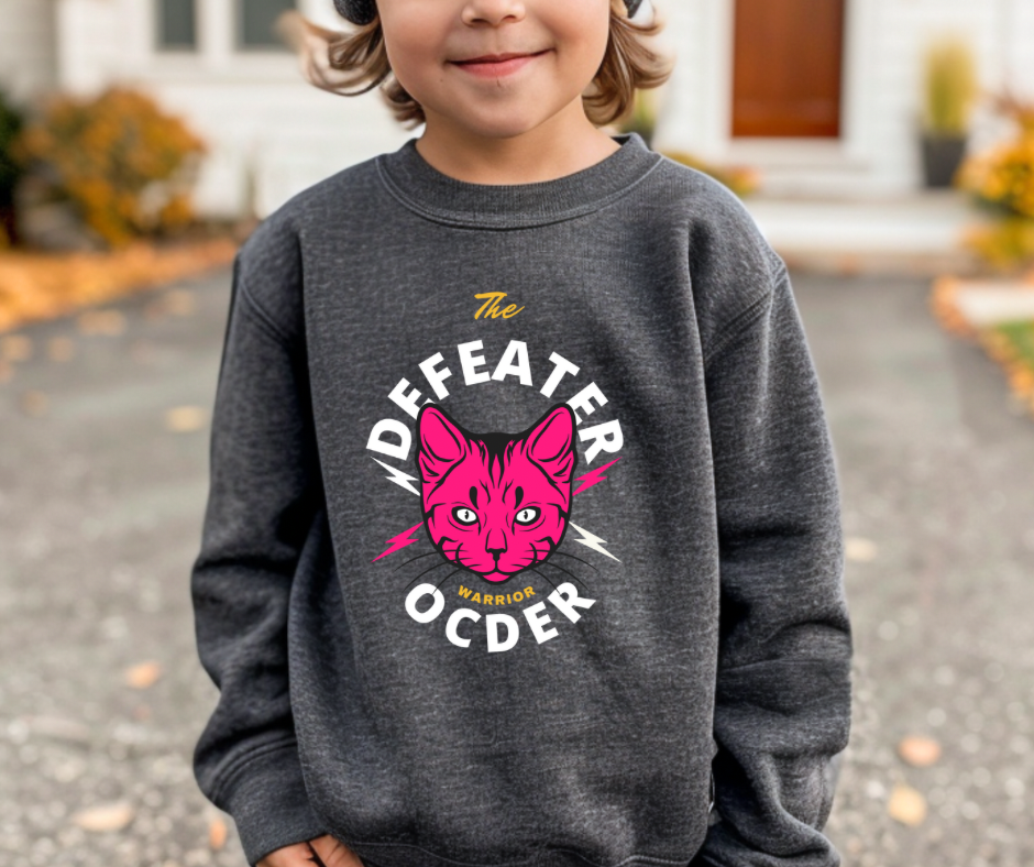 Defeater OCDer | Youth crewneck sweatshirt