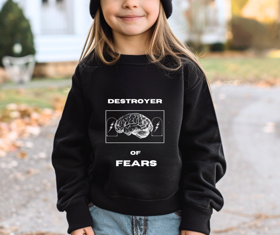 Destroyer of Fears | Youth crewneck sweatshirt