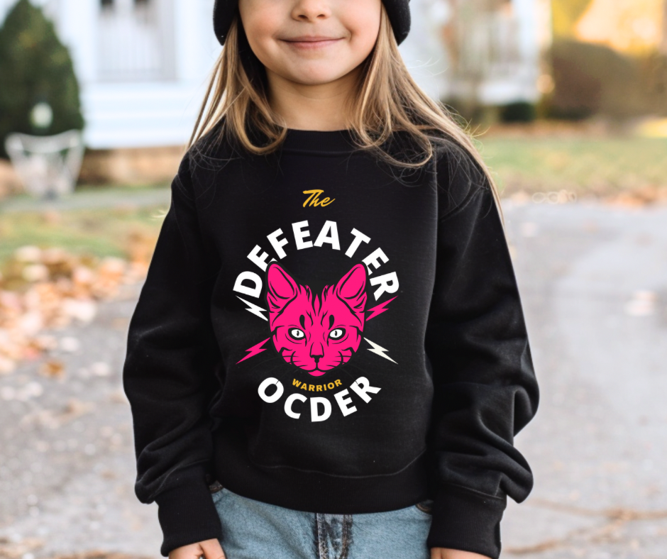 Defeater OCDer | Youth crewneck sweatshirt