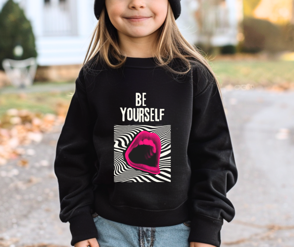 Be Yourself | Youth crewneck sweatshirt