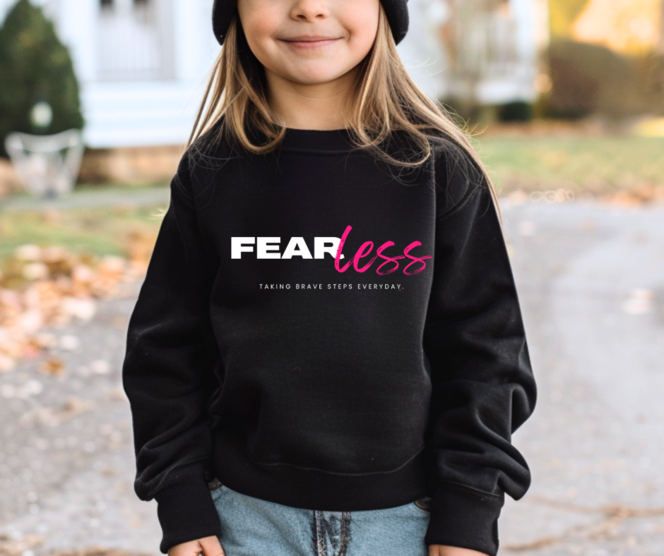 Fearless | Youth crewneck sweatshirt