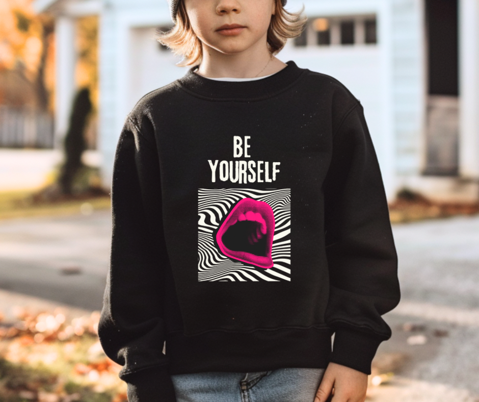 Be Yourself | Youth crewneck sweatshirt