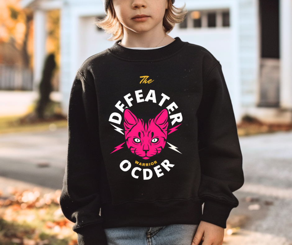 Defeater OCDer | Youth crewneck sweatshirt