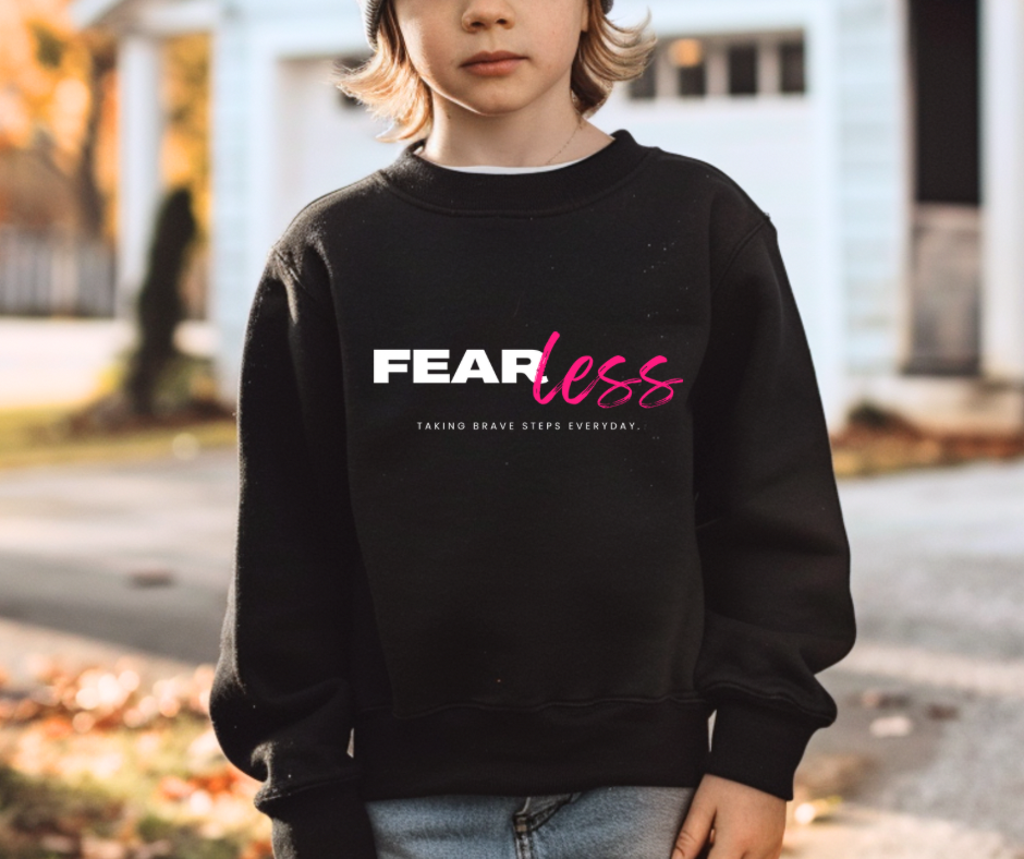 Fearless | Youth crewneck sweatshirt