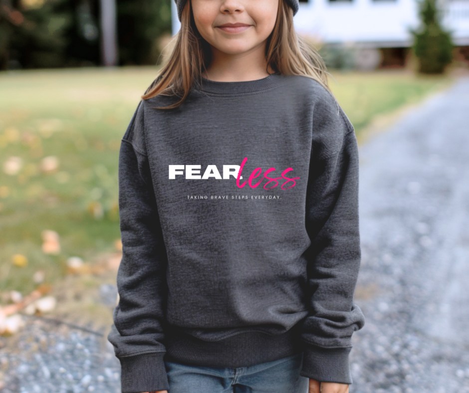 Fearless | Youth crewneck sweatshirt