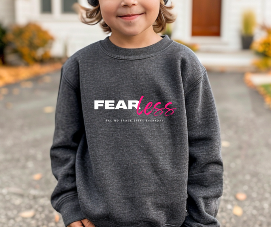 Fearless | Youth crewneck sweatshirt