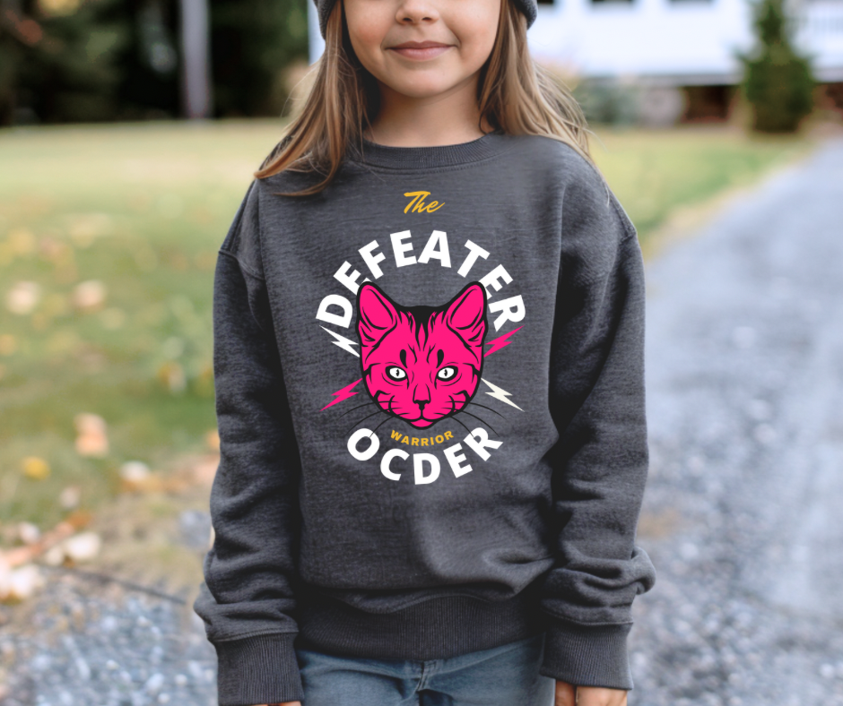 Defeater OCDer | Youth crewneck sweatshirt
