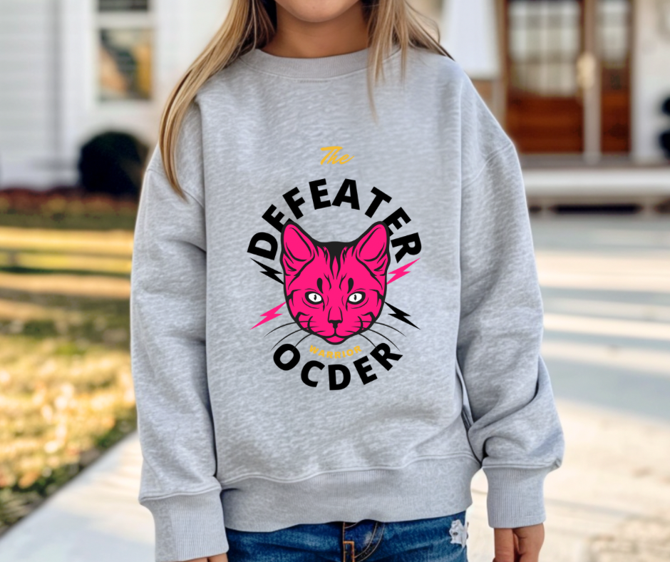 Defeater OCDer | Youth crewneck sweatshirt