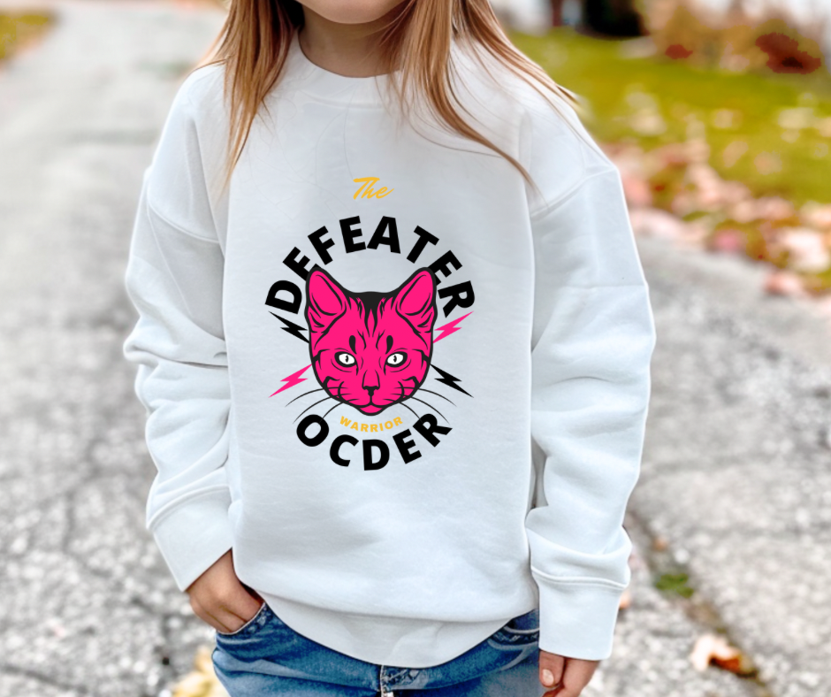 Defeater OCDer | Youth crewneck sweatshirt