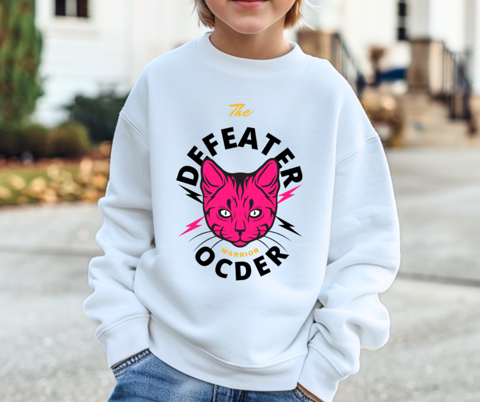 Defeater OCDer | Youth crewneck sweatshirt