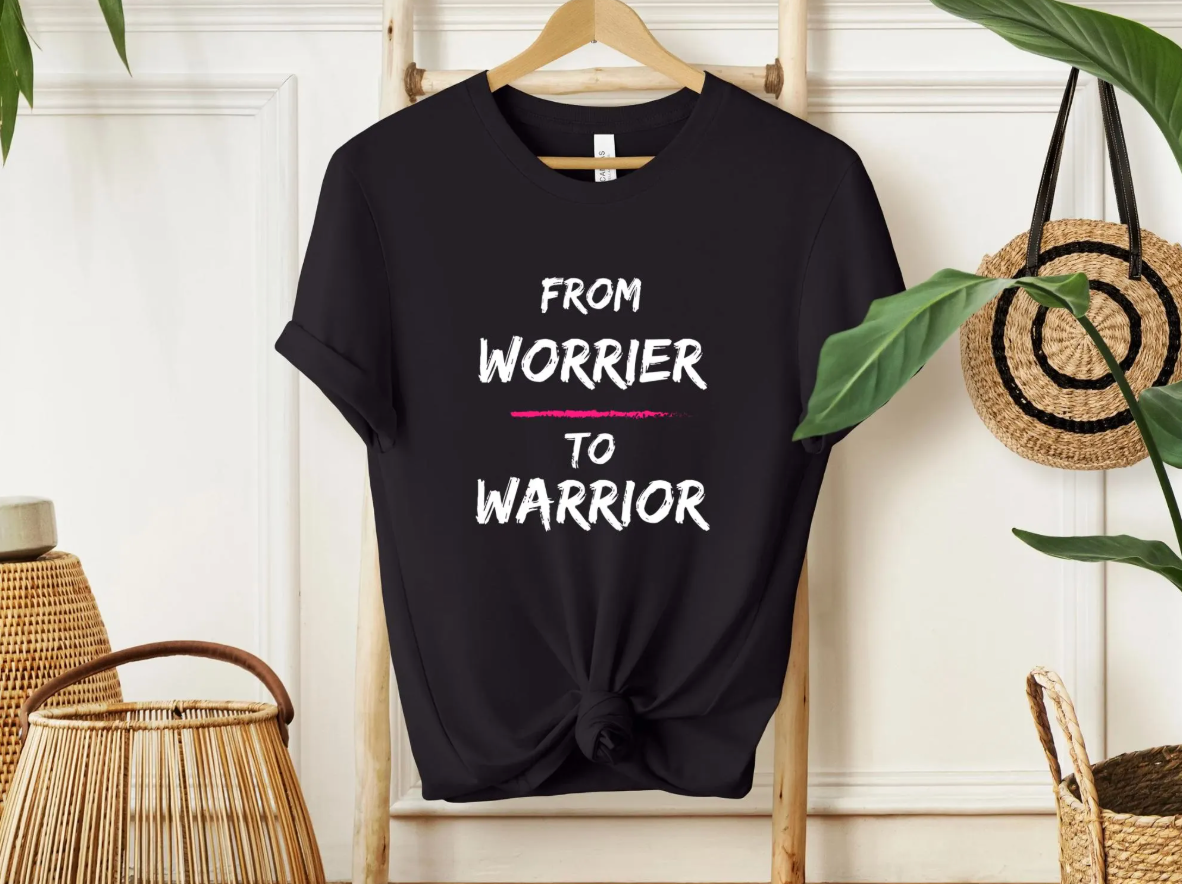 From Worrier to Warrior | Adult Unisex t-shirt