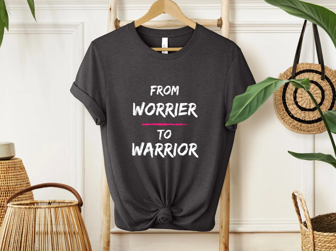 From Worrier to Warrior | Adult Unisex t-shirt