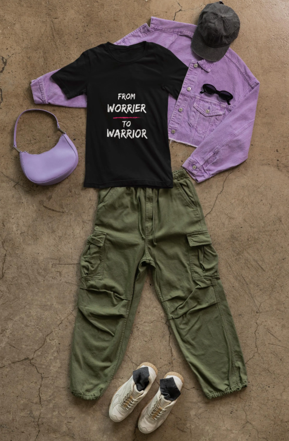 From Worrier to Warrior | Adult Unisex t-shirt