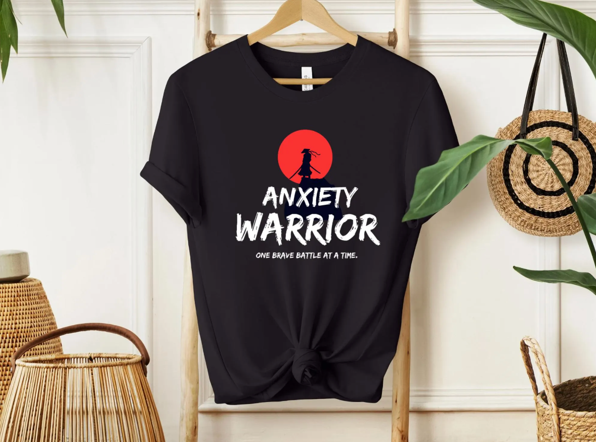Anxiety Warrior | Adult Unisex t-shirt