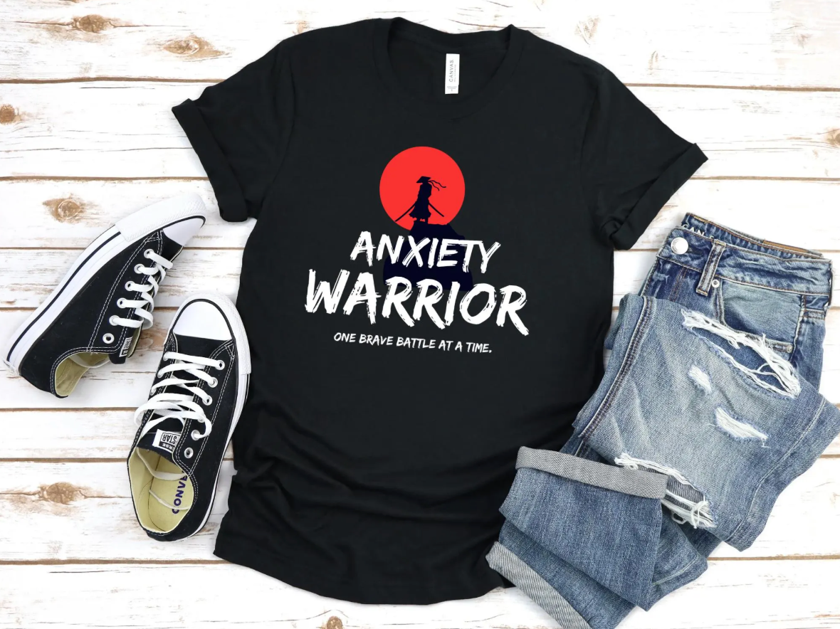 Anxiety Warrior | Adult Unisex t-shirt