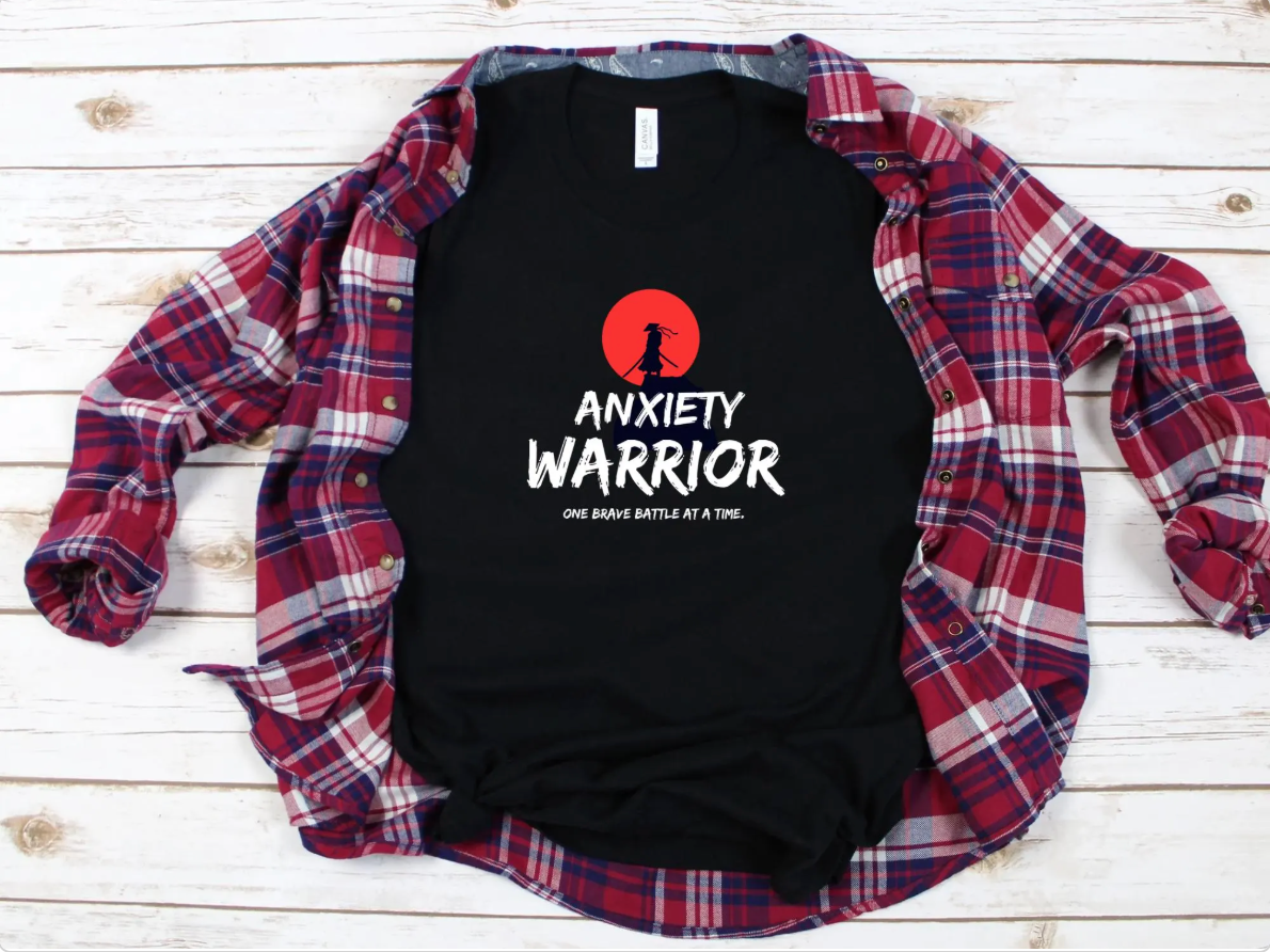 Anxiety Warrior | Adult Unisex t-shirt