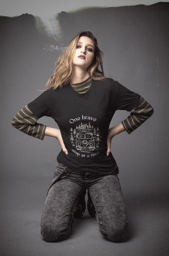 One Brave Step at a Time | Unisex t-shirt
