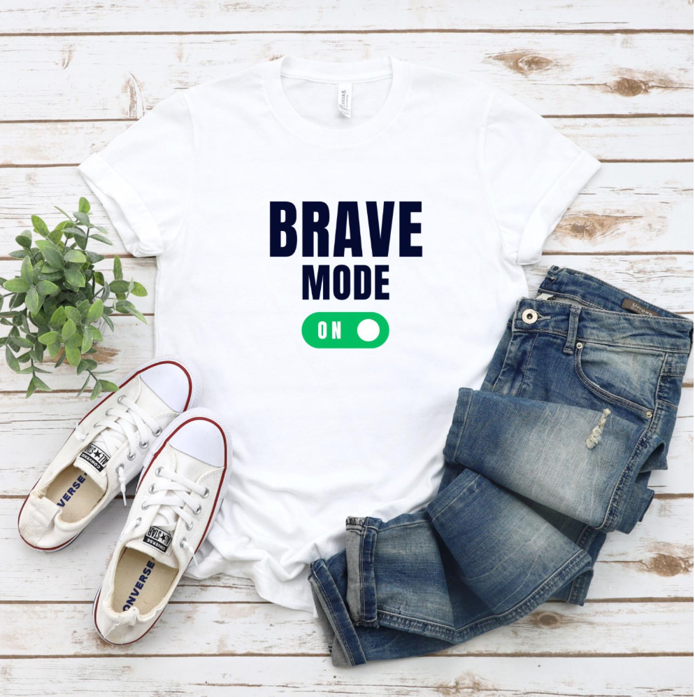Brave Mode | Adult Unisex t-shirt