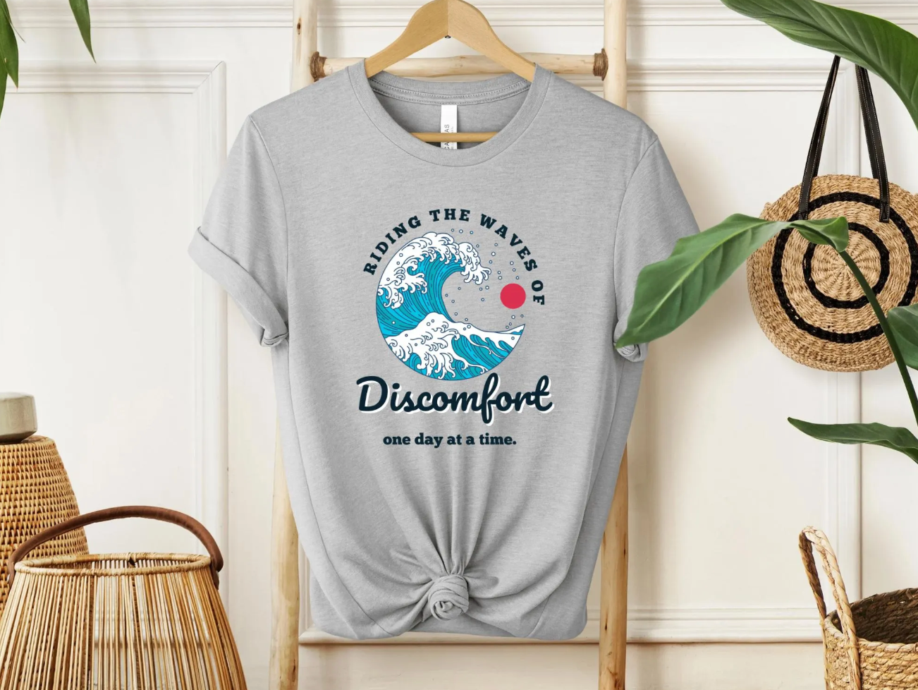Riding the Waves of Discomfort | Youth T-Shirt