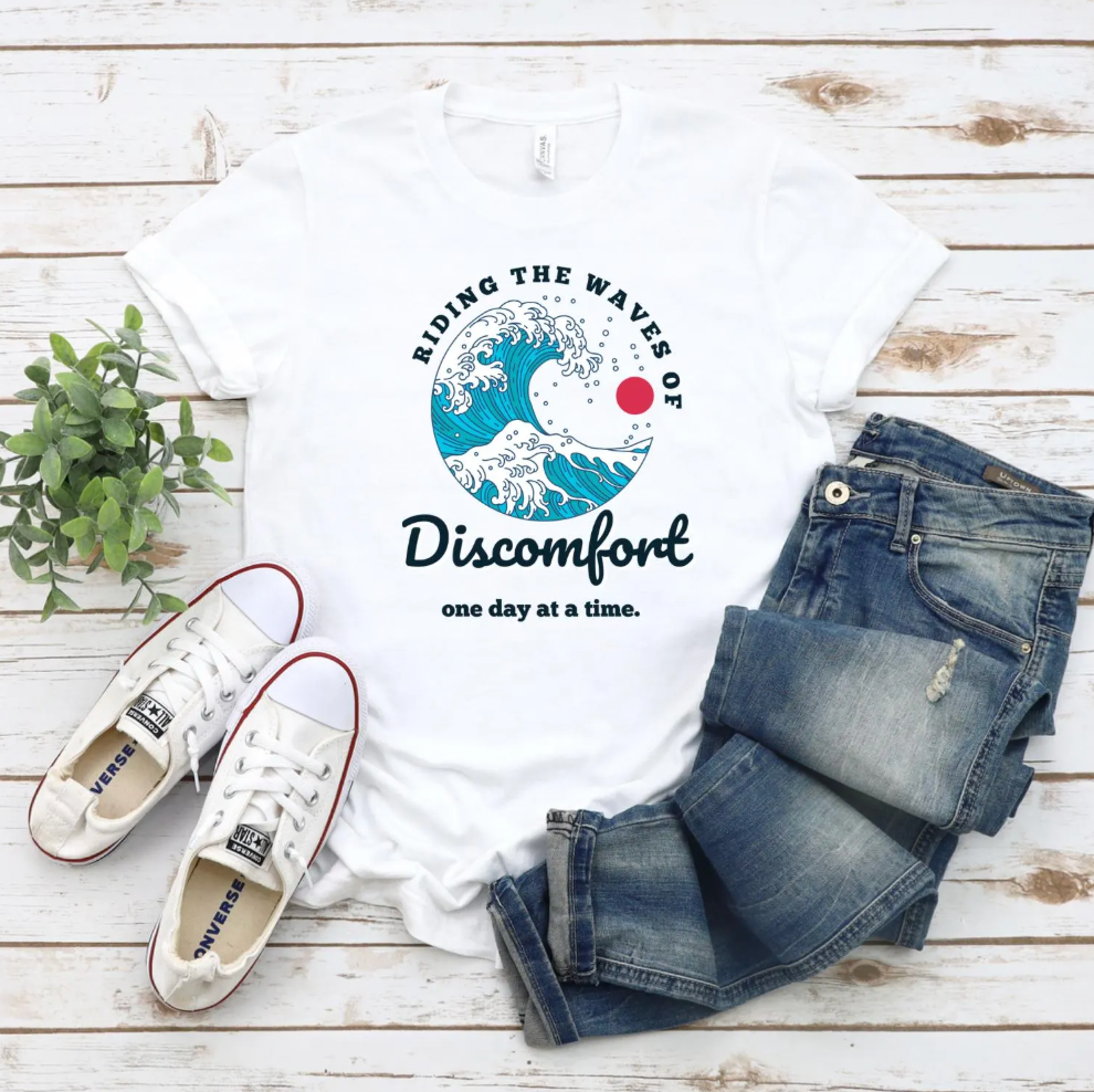 Riding the Waves of Discomfort | Youth T-Shirt